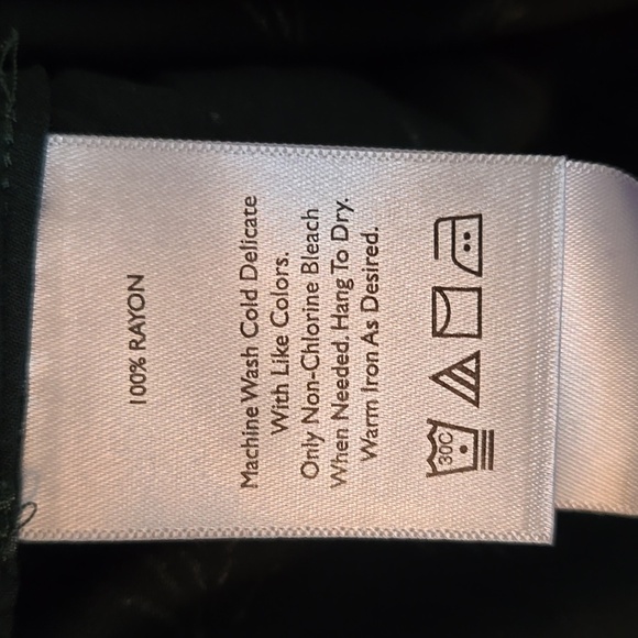 Eddie Bauer Dark Green Long Sleeve Top Size Medium - Picture 6 of 7